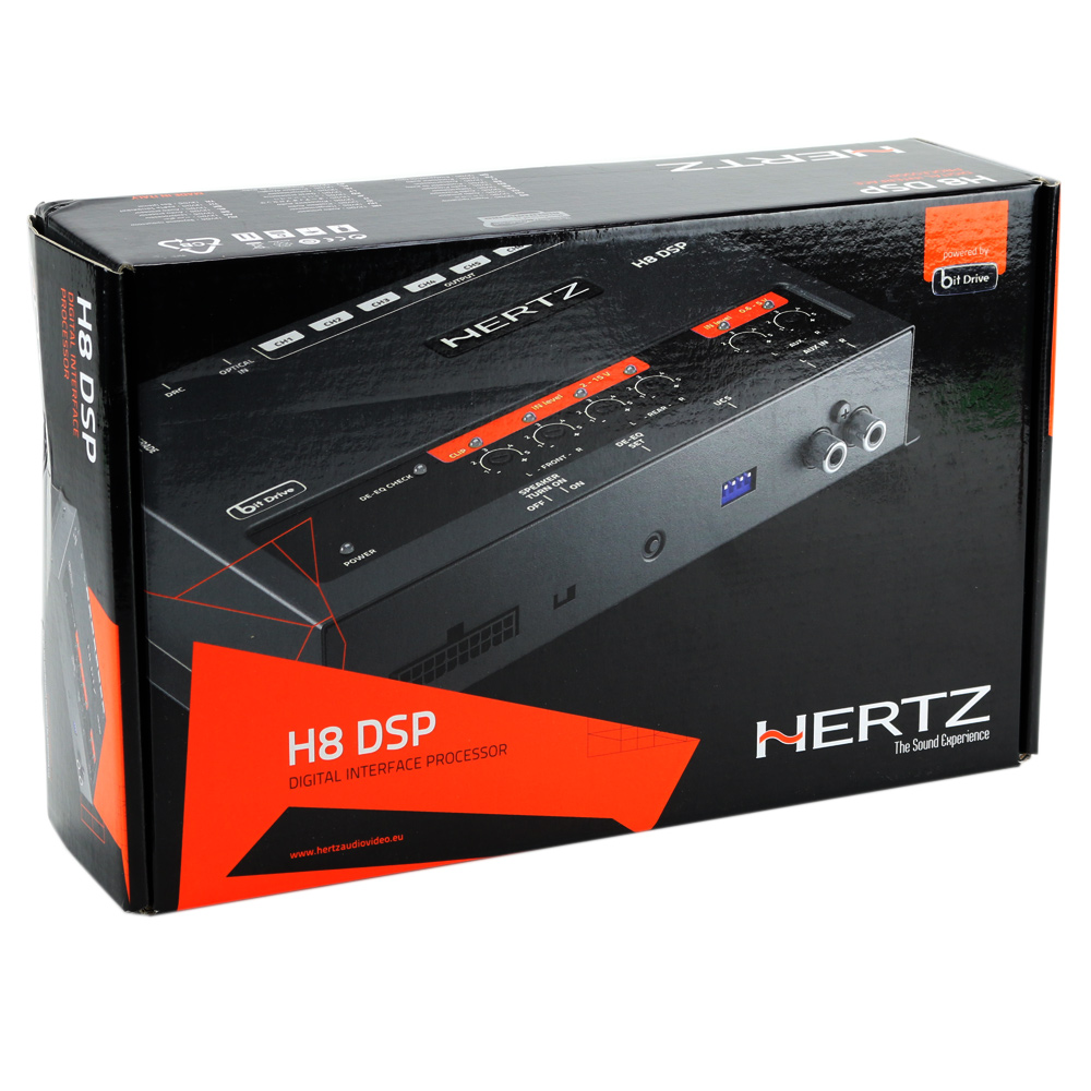 Hertz H8 DSP HiRes Car Audio Analog / Digital Sound